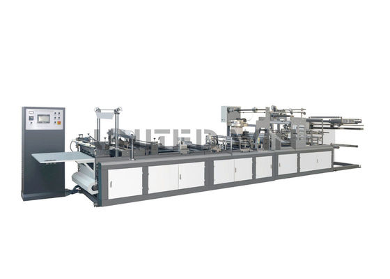 High Speed Fully Automatic Non Woven Zipper Bag Making Machine D Cut  18KW
