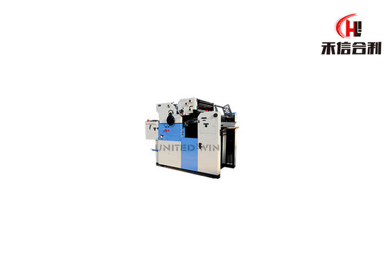 Non Woven Bag Color Flatbed Printing Press Machine Untuk Pesanan Skala Kecil