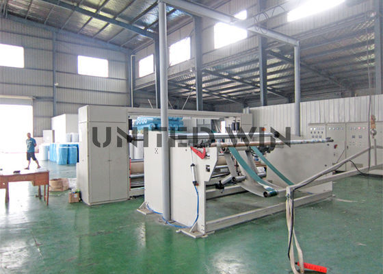 PP Non Woven Fabric Slitting Rewinding Machine Peralatan Bantu
